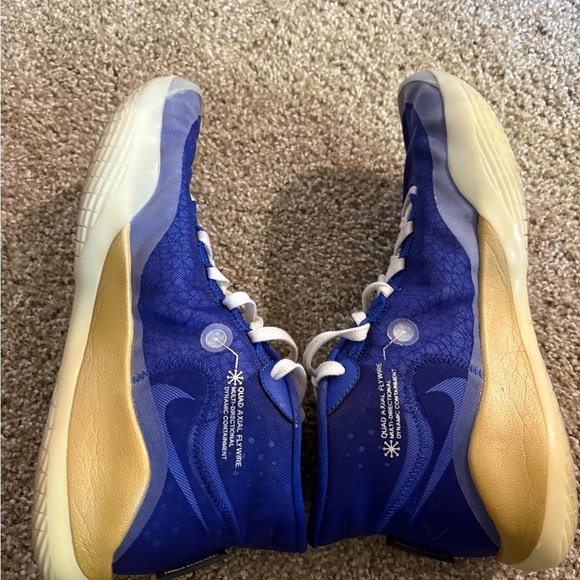 Nike Zoom KD 12 TB Kevin Durant Royal Blue White Camo tongue - Picture 2 of 5